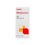 Melatonina 5 mg GNC 30 Cápsulas
