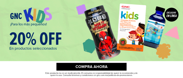  20% OFF GNC Kids