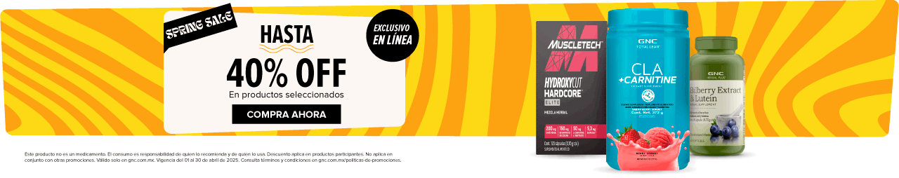 Spring Sale hasta 40% OFF
